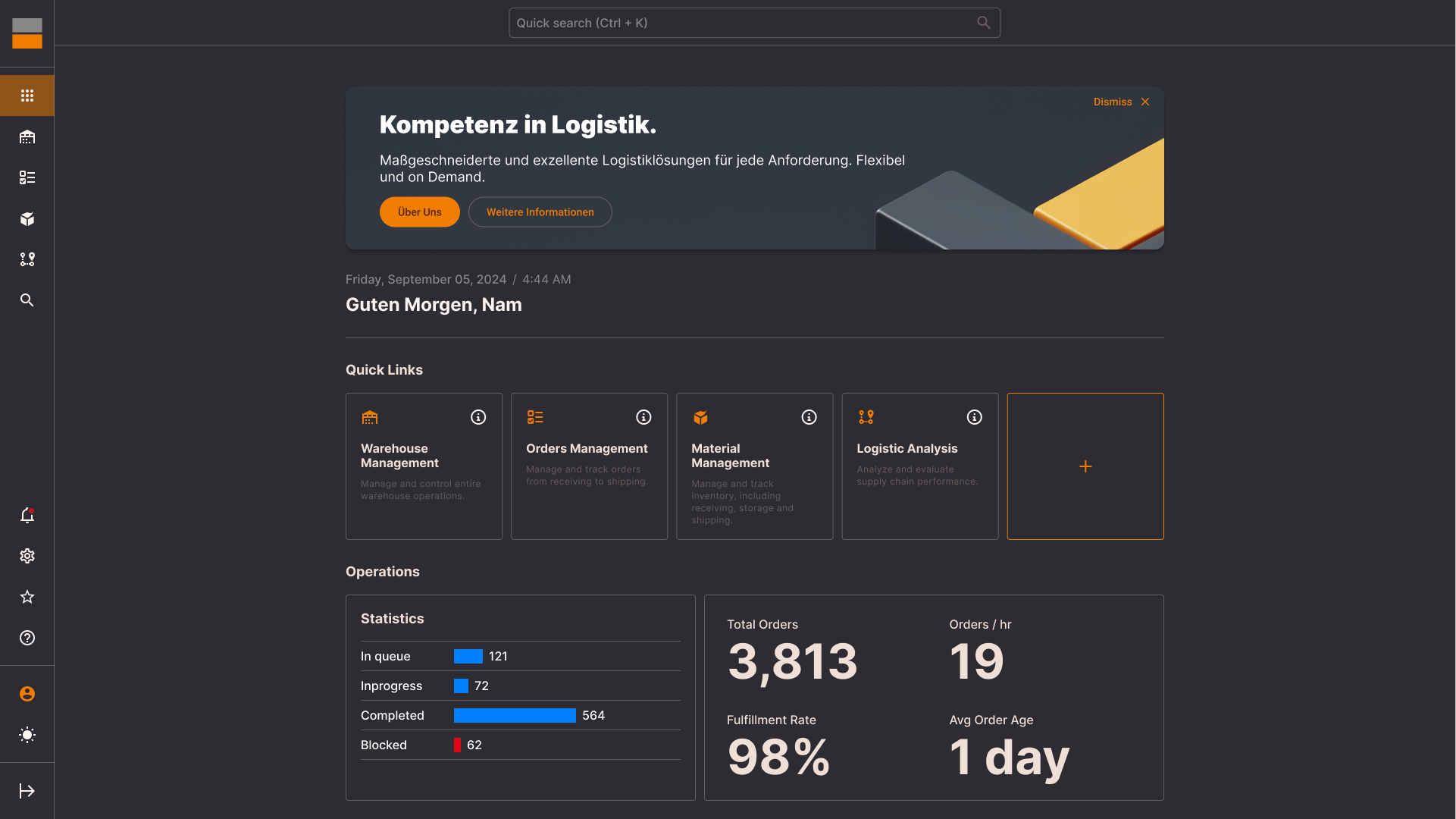 WM PoC Sample Dashboard